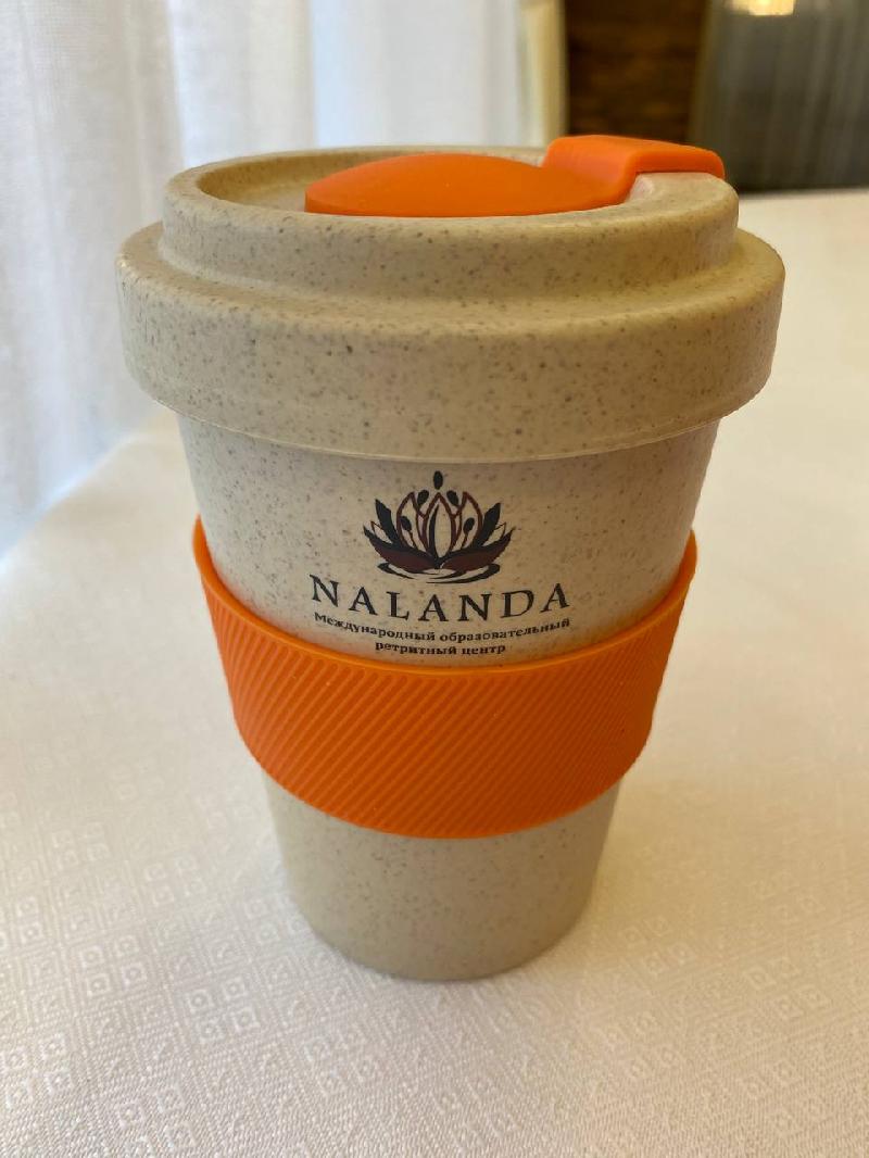 Чашка с крышкой. Nalanda