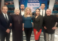 Елена Тарарина на телепроекте Говорит Украина